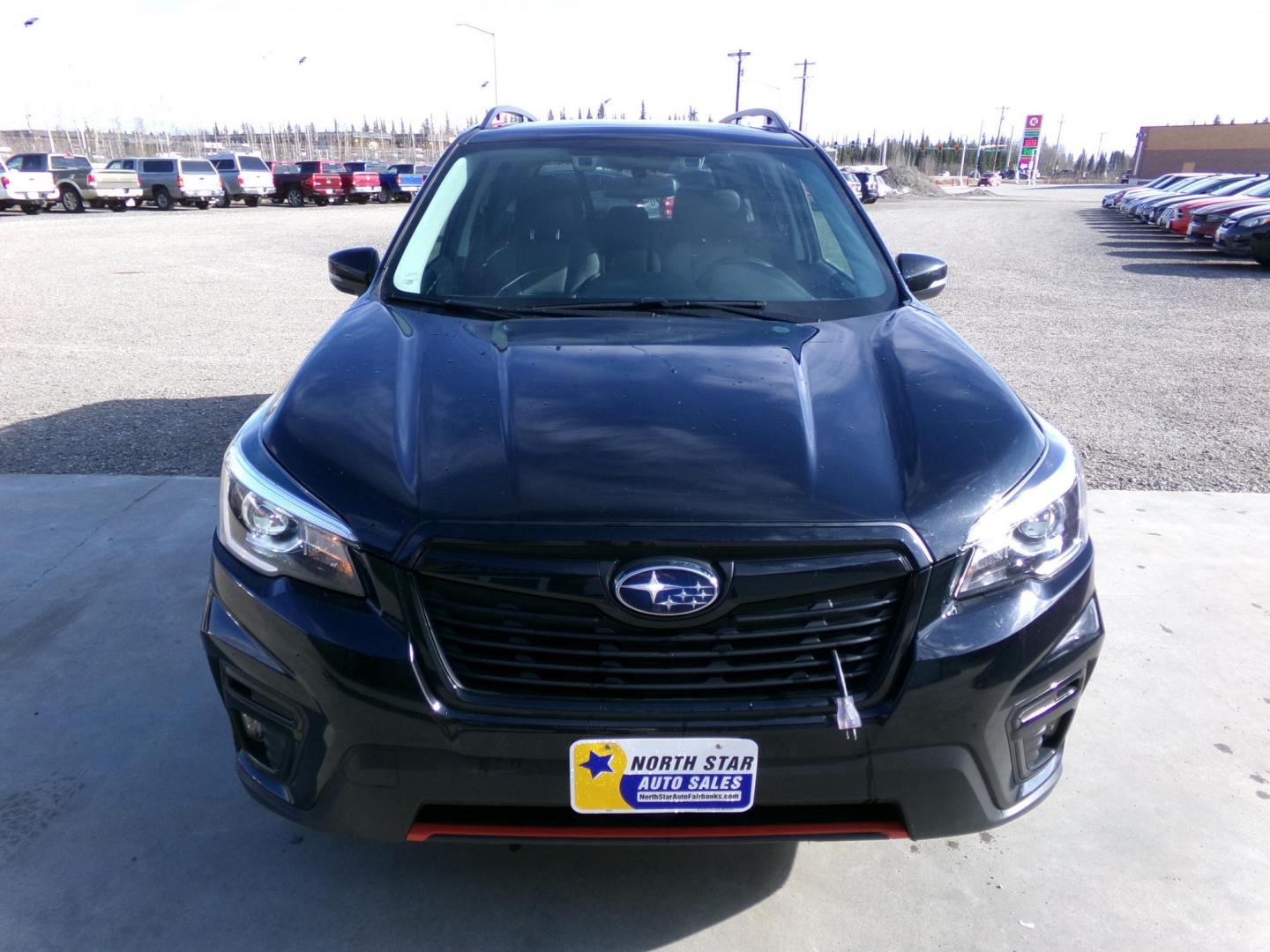 2020 Black Subaru Forester Sport (JF2SKALC9LH) with an 2.5L H4 SOHC 16V engine, CVT transmission, located at 2630 Philips Field Rd., Fairbanks, AK, 99709, (907) 458-0593, 64.848068, -147.780609 - Photo#2