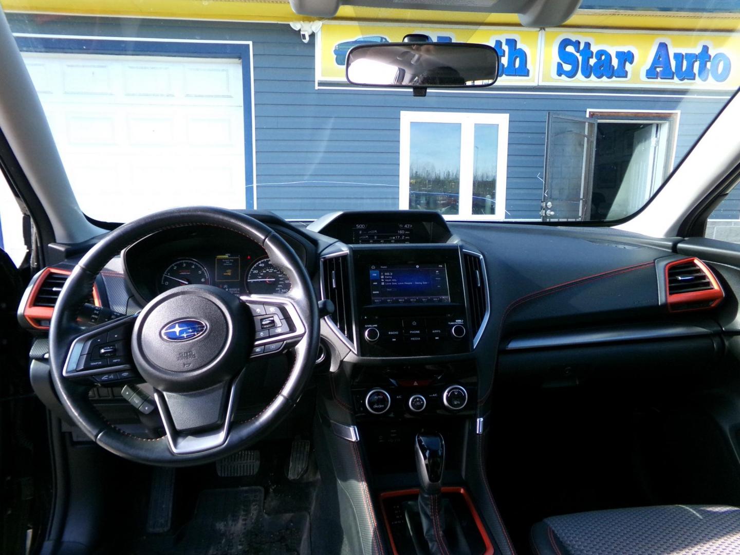 2020 Black Subaru Forester Sport (JF2SKALC9LH) with an 2.5L H4 SOHC 16V engine, CVT transmission, located at 2630 Philips Field Rd., Fairbanks, AK, 99709, (907) 458-0593, 64.848068, -147.780609 - Photo#6