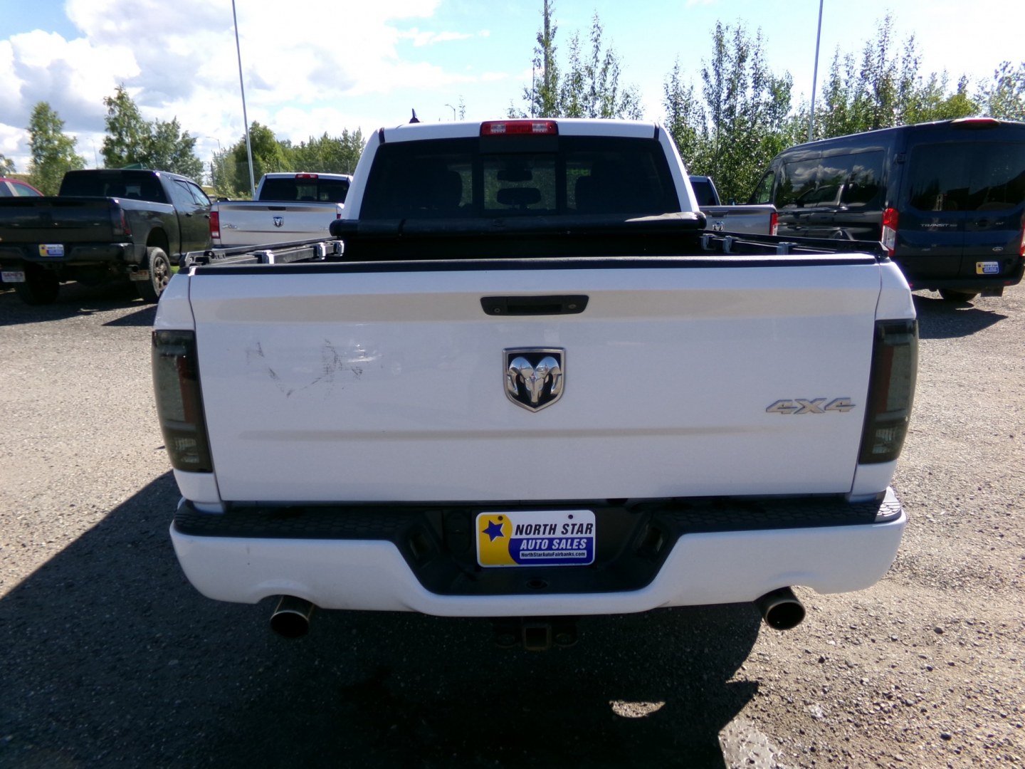 2015 White Dodge Ram 1500 Sport Crew Cab SWB 4WD (1C6RR7MT8FS) with an 5.7L V8 OHV 16V engine, 6-Speed Automatic transmission, located at 2630 Philips Field Rd., Fairbanks, AK, 99709, (907) 458-0593, 64.848068, -147.780609- Photo#3