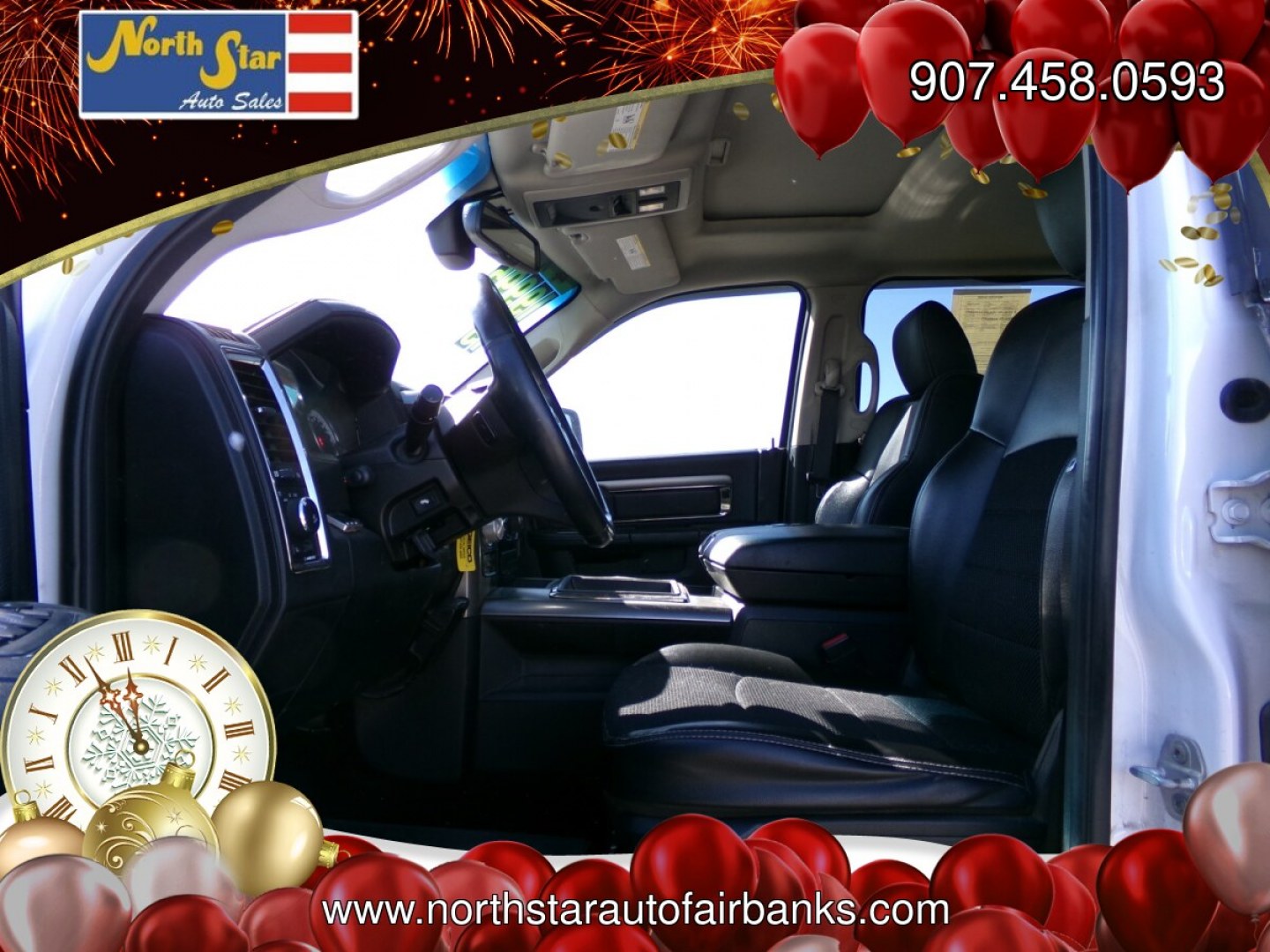 2015 White Dodge Ram 1500 Sport Crew Cab SWB 4WD (1C6RR7MT8FS) with an 5.7L V8 OHV 16V engine, 6-Speed Automatic transmission, located at 2630 Philips Field Rd., Fairbanks, AK, 99709, (907) 458-0593, 64.848068, -147.780609- Photo#4
