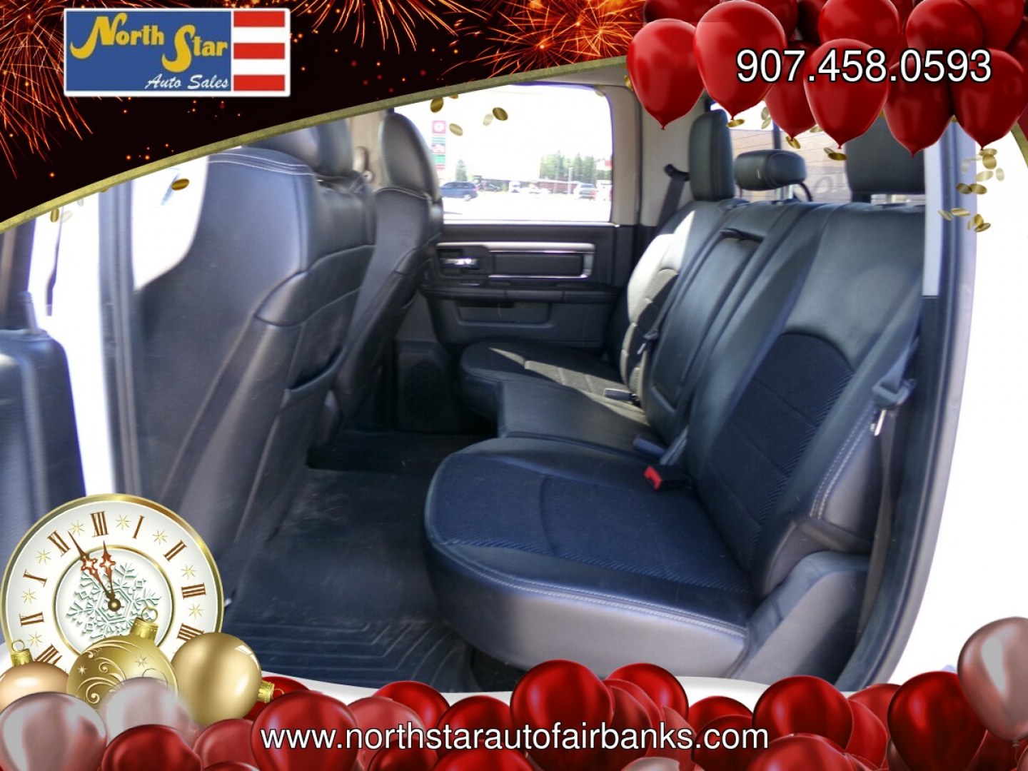 2015 White Dodge Ram 1500 Sport Crew Cab SWB 4WD (1C6RR7MT8FS) with an 5.7L V8 OHV 16V engine, 6-Speed Automatic transmission, located at 2630 Philips Field Rd., Fairbanks, AK, 99709, (907) 458-0593, 64.848068, -147.780609- Photo#5