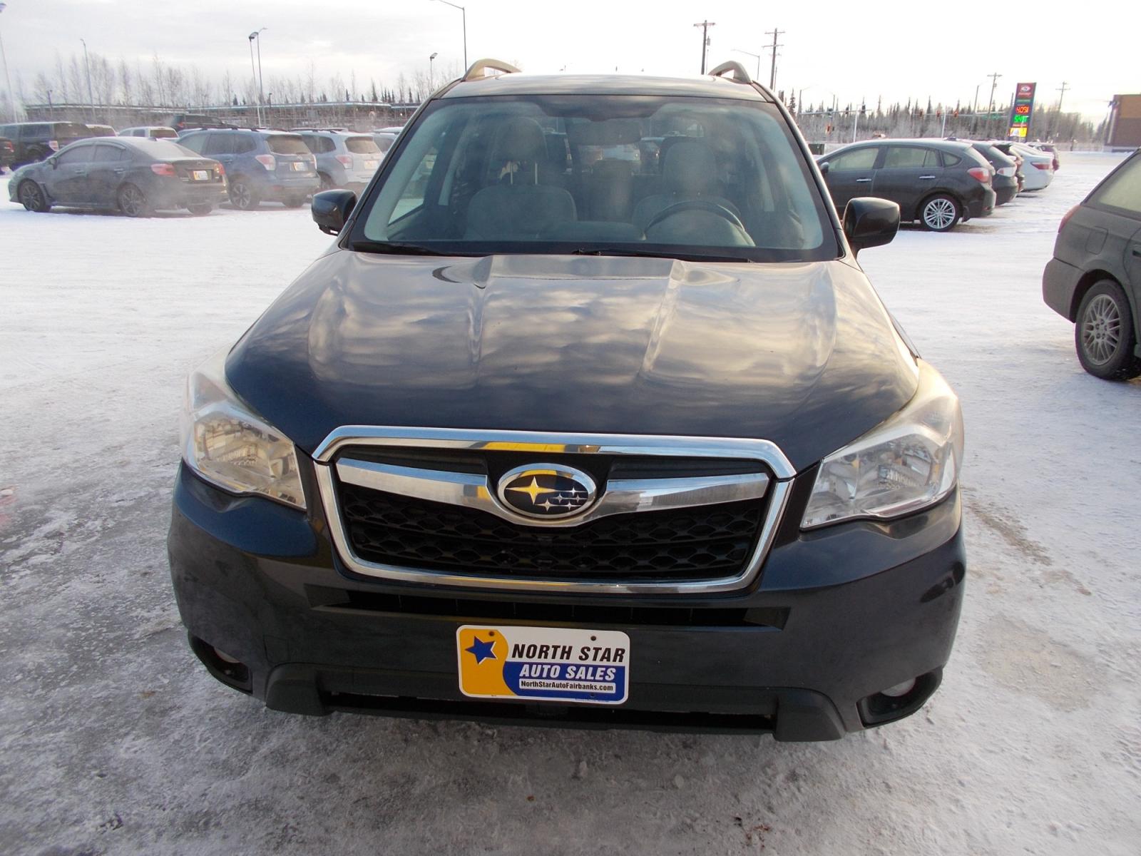 2014 Grey Subaru Forester 2.5i Limited (JF2SJAHC2EH) with an 2.5L H4 SOHC 16V engine, 6-Speed Automatic transmission, located at 2630 Philips Field Rd., Fairbanks, AK, 99709, (907) 458-0593, 64.848068, -147.780609 - Photo #1