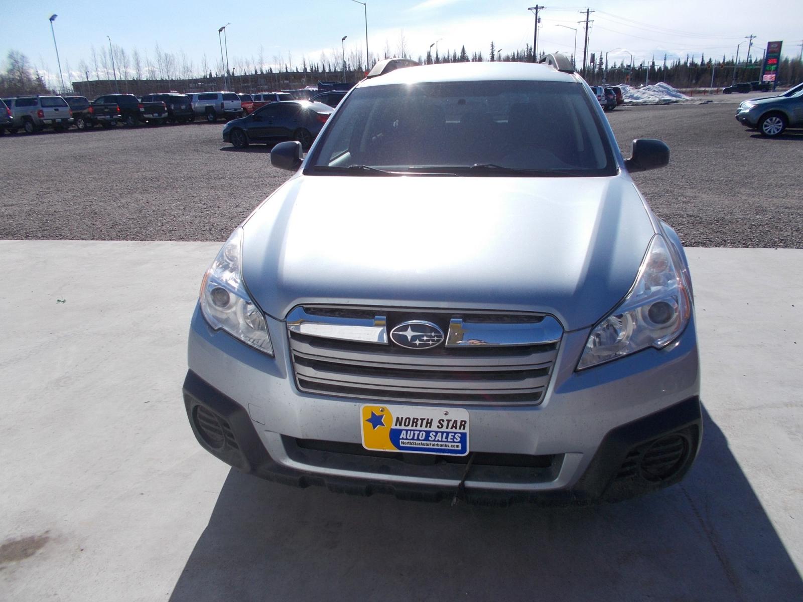 2014 Silver Subaru Outback 2.5i (4S4BRBACXE1) with an 2.5L H4 DOHC 16V engine, located at 2630 Philips Field Rd., Fairbanks, AK, 99709, (907) 458-0593, 64.848068, -147.780609 - Photo #1