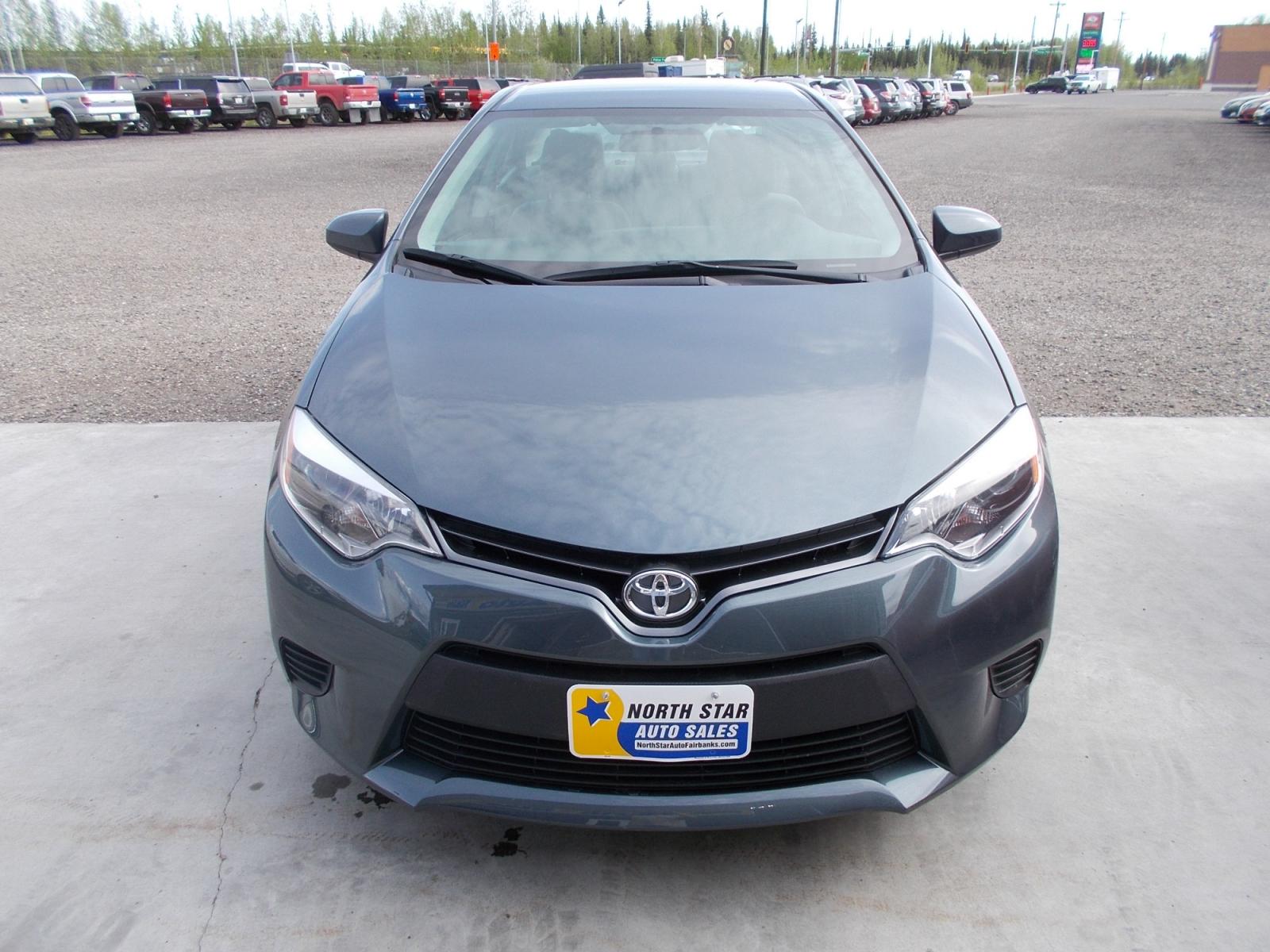 2016 Grey Toyota Corolla L 4-Speed AT (2T1BURHE5GC) with an 1.8L L4 DOHC 16V engine, 4A transmission, located at 2630 Philips Field Rd., Fairbanks, AK, 99709, (907) 458-0593, 64.848068, -147.780609 - Photo #1