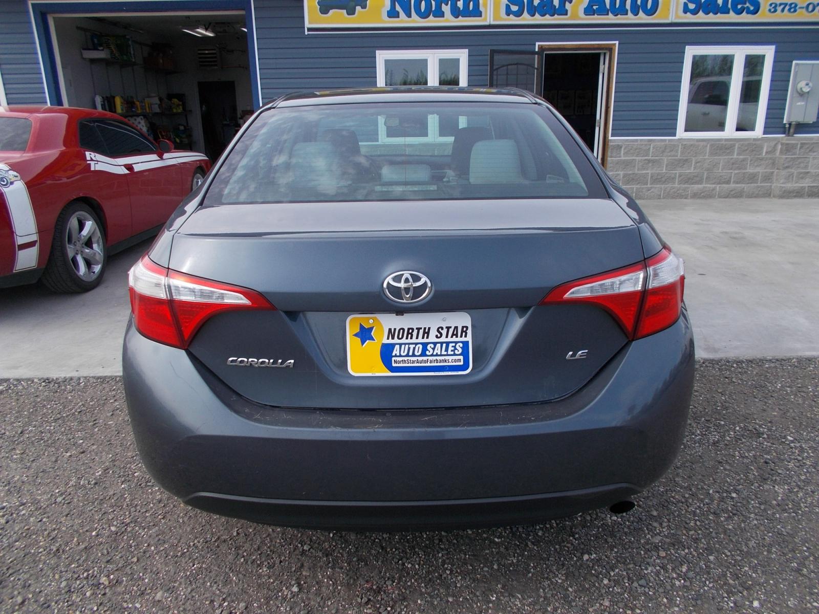 2016 Grey Toyota Corolla L 4-Speed AT (2T1BURHE5GC) with an 1.8L L4 DOHC 16V engine, 4A transmission, located at 2630 Philips Field Rd., Fairbanks, AK, 99709, (907) 458-0593, 64.848068, -147.780609 - Photo #3