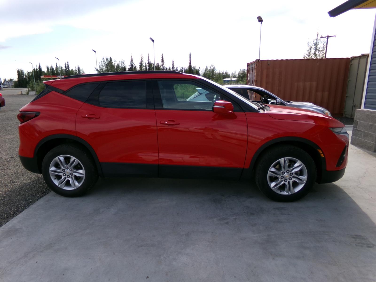 2021 Red Chevrolet Blazer 3LT AWD (3GNKBJRSXMS) with an 3.6L V6 DOHC 24V engine, 9A transmission, located at 2630 Philips Field Rd., Fairbanks, AK, 99709, (907) 458-0593, 64.848068, -147.780609 - Photo #2
