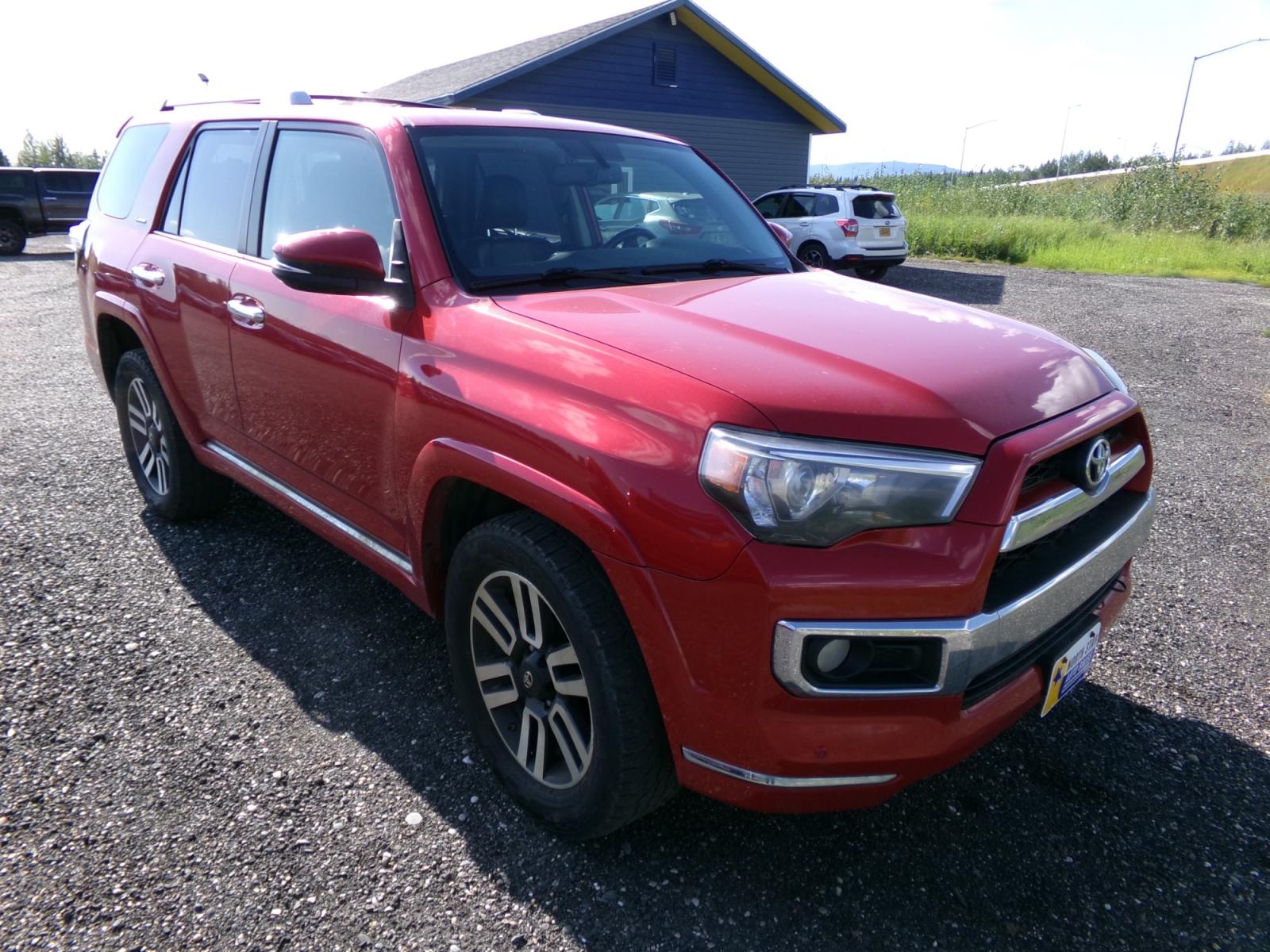 2014 Red /Black Toyota 4Runner SR5 Limited (JTEBU5JR0E5) with an 4.0L V6 engine, 5-Speed Automatic transmission, located at 2630 Philips Field Rd., Fairbanks, AK, 99709, (907) 458-0593, 64.848068, -147.780609 - Photo #0