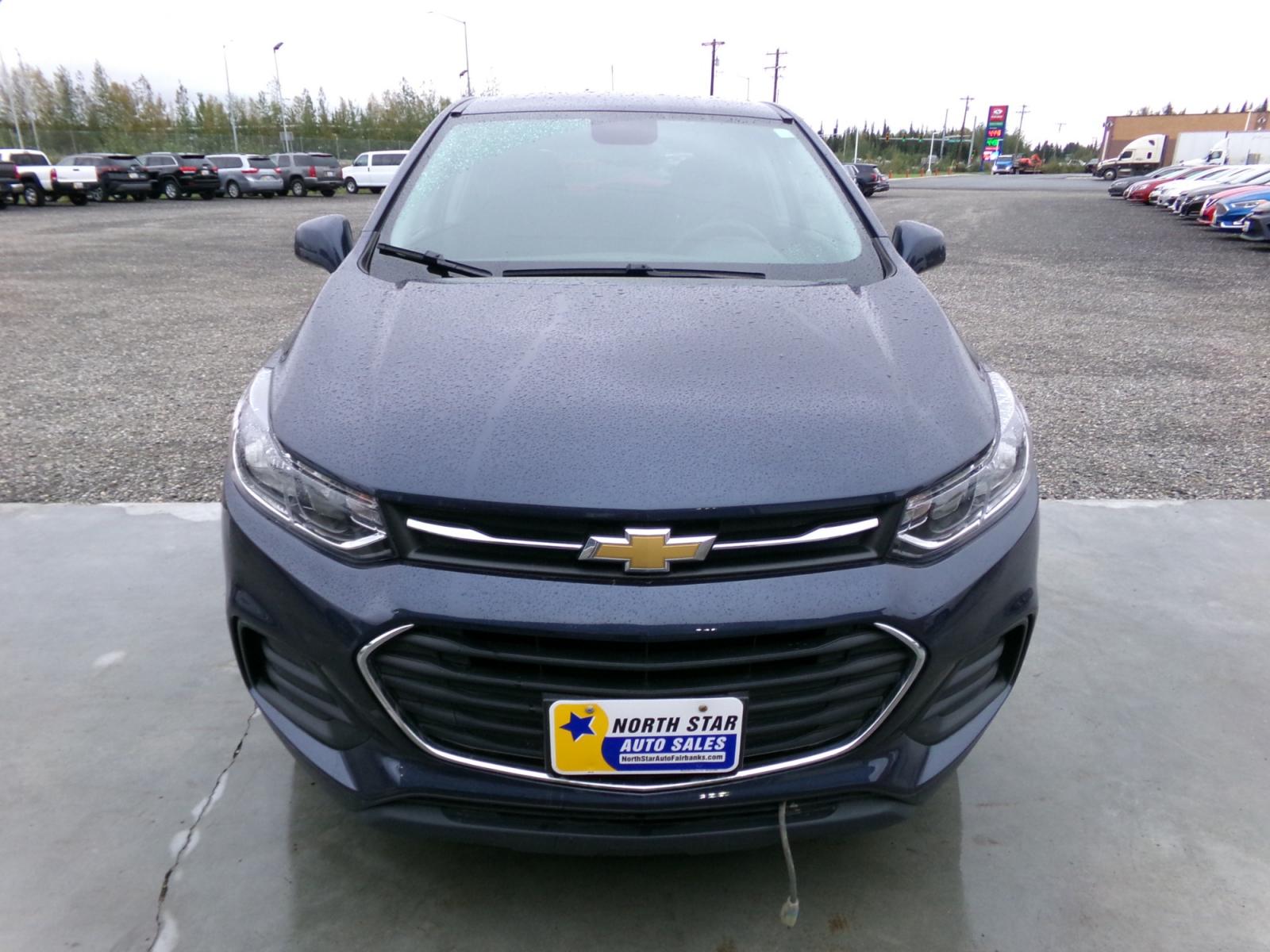 2019 Blue Chevrolet Trax LS AWD (3GNCJNSB2KL) with an 1.4L L4 DOHC 16V engine, 6A transmission, located at 2630 Philips Field Rd., Fairbanks, AK, 99709, (907) 458-0593, 64.848068, -147.780609 - Photo #1