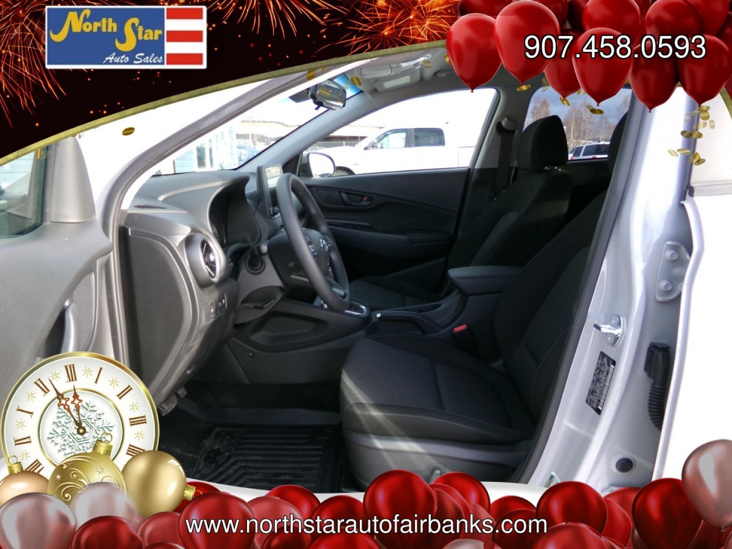 2023 Silver Hyundai Kona SEL AWD (KM8K6CAB9PU) with an 2.0L L4 DOHC 16V engine, CVT transmission, located at 2630 Philips Field Rd., Fairbanks, AK, 99709, (907) 458-0593, 64.848068, -147.780609- Photo#4