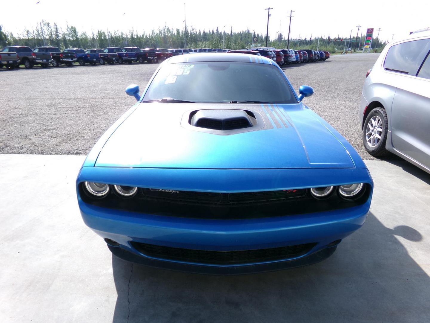 2018 Blue /Black Dodge Challenger R/T Plus (2C3CDZBT3JH) with an 5.7L V8 OHV 16V engine, 6MT transmission, located at 2630 Philips Field Rd., Fairbanks, AK, 99709, (907) 458-0593, 64.848068, -147.780609 - Photo#1