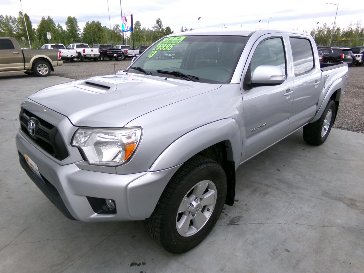 2013 Silver Toyota Tacoma (5TFLU4EN4DX) , located at 2630 Philips Field Rd., Fairbanks, AK, 99709, (907) 458-0593, 64.848068, -147.780609 - Photo#0