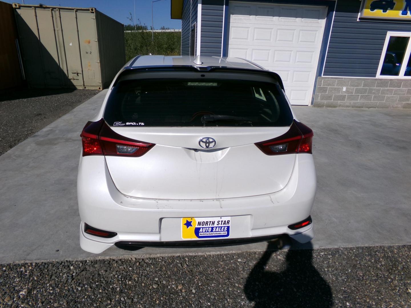 2017 White Toyota Corolla 6M (JTNKARJE9HJ) with an 1.8L L4 DOHC 16V engine, 6M transmission, located at 2630 Philips Field Rd., Fairbanks, AK, 99709, (907) 458-0593, 64.848068, -147.780609 - Photo#2