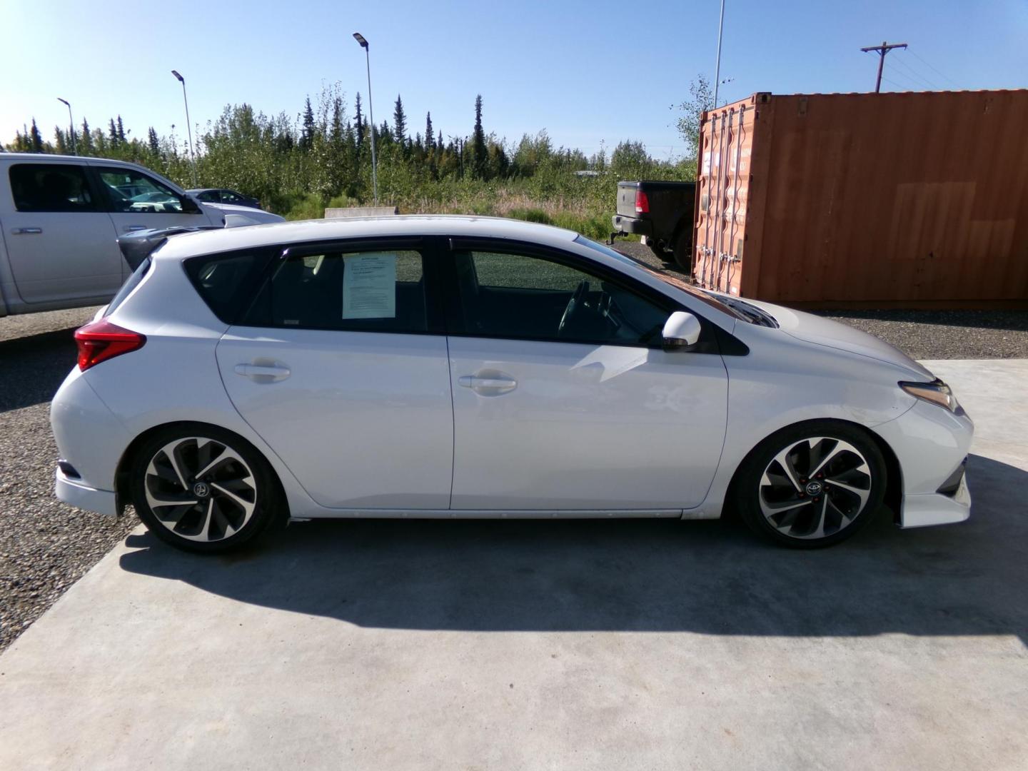 2017 White Toyota Corolla 6M (JTNKARJE9HJ) with an 1.8L L4 DOHC 16V engine, 6M transmission, located at 2630 Philips Field Rd., Fairbanks, AK, 99709, (907) 458-0593, 64.848068, -147.780609 - Photo#6