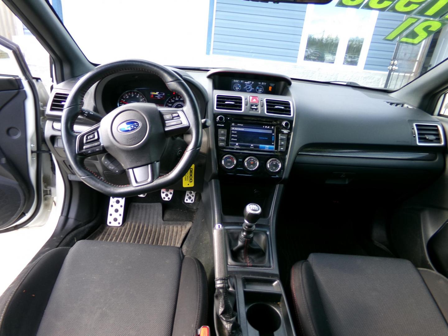 2021 White Subaru WRX Base 6M (JF1VA1A67M9) with an 2.0L H4 DOHC 16V engine, 6M transmission, located at 2630 Philips Field Rd., Fairbanks, AK, 99709, (907) 458-0593, 64.848068, -147.780609 - Photo#4