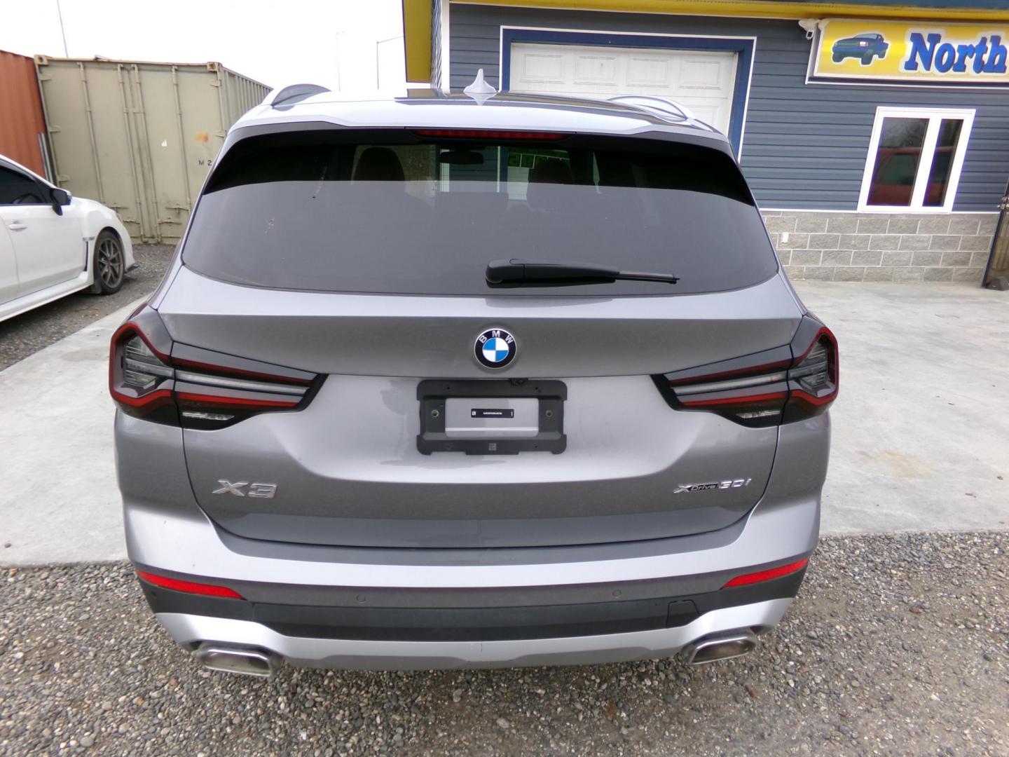 2024 Grey /Brown BMW X3 X-Drive30i (5UX53DP02R9) with an 2.0L L4 DOHC 16V engine, 8A transmission, located at 2630 Philips Field Rd., Fairbanks, AK, 99709, (907) 458-0593, 64.848068, -147.780609 - Photo#3