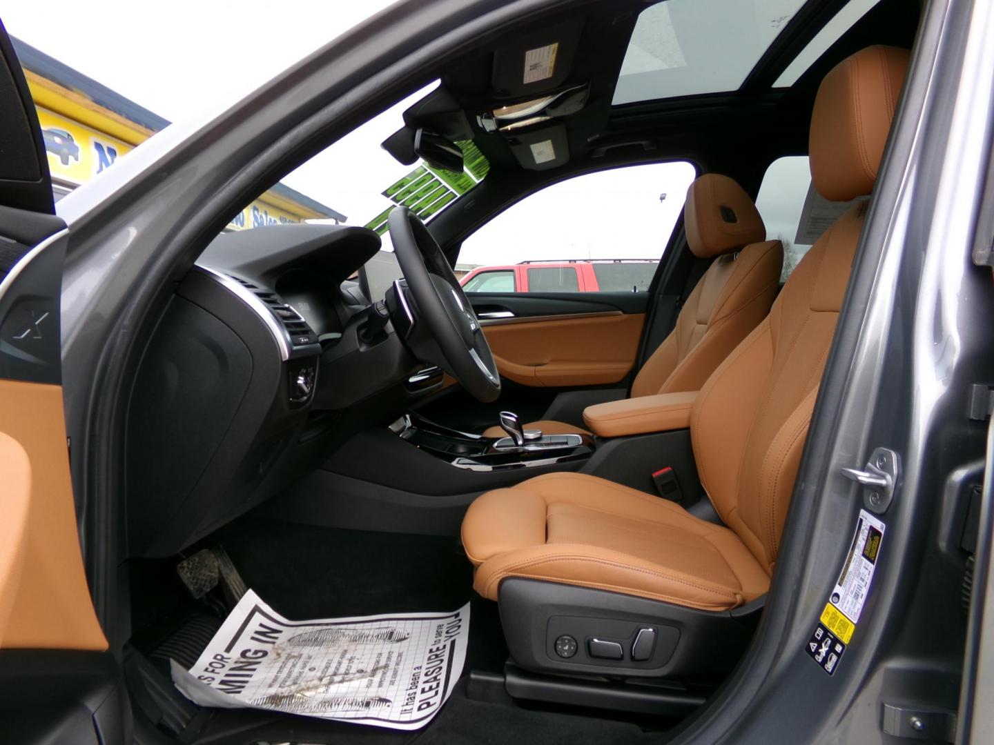 2024 Grey /Brown BMW X3 X-Drive30i (5UX53DP02R9) with an 2.0L L4 DOHC 16V engine, 8A transmission, located at 2630 Philips Field Rd., Fairbanks, AK, 99709, (907) 458-0593, 64.848068, -147.780609 - Photo#6