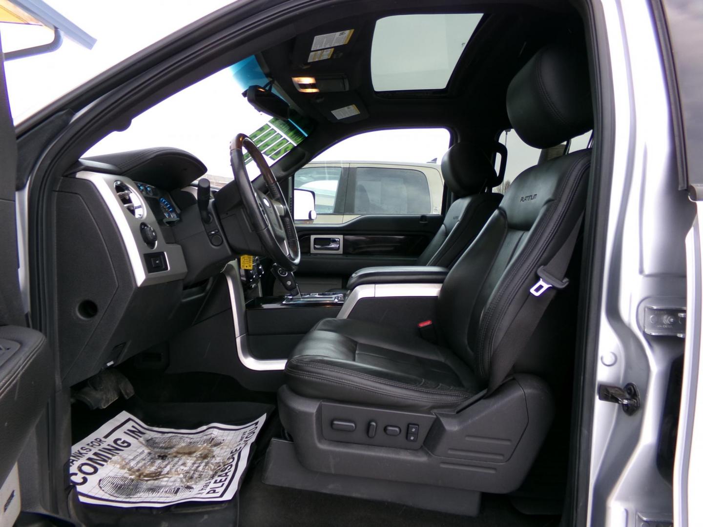2013 Silver /Black Ford F-150 Platinum SuperCrew 6.5-ft. Bed 4WD (1FTFW1ET3DF) with an 3.5L V6 TURBO engine, 6-Speed Automatic transmission, located at 2630 Philips Field Rd., Fairbanks, AK, 99709, (907) 458-0593, 64.848068, -147.780609 - Photo#6