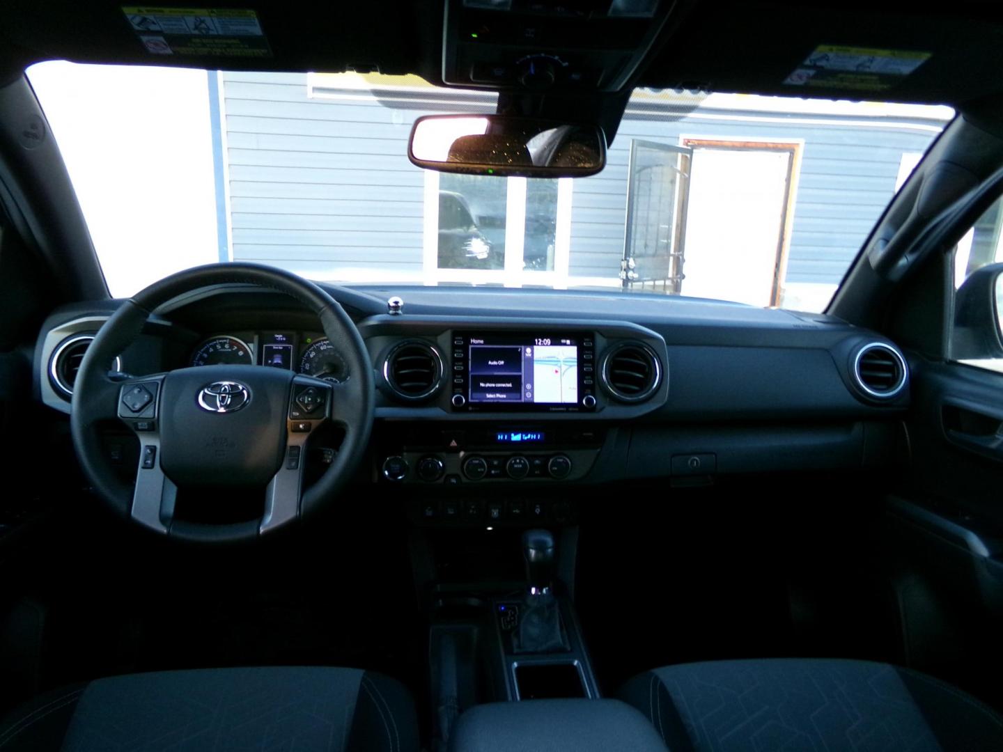 2023 Black Toyota Tacoma SR5 Double Cab Long Bed V6 6AT 4WD (3TMCZ5AN9PM) with an 3.5L V6 DOHC 24V engine, 6A transmission, located at 2630 Philips Field Rd., Fairbanks, AK, 99709, (907) 458-0593, 64.848068, -147.780609 - Photo#6