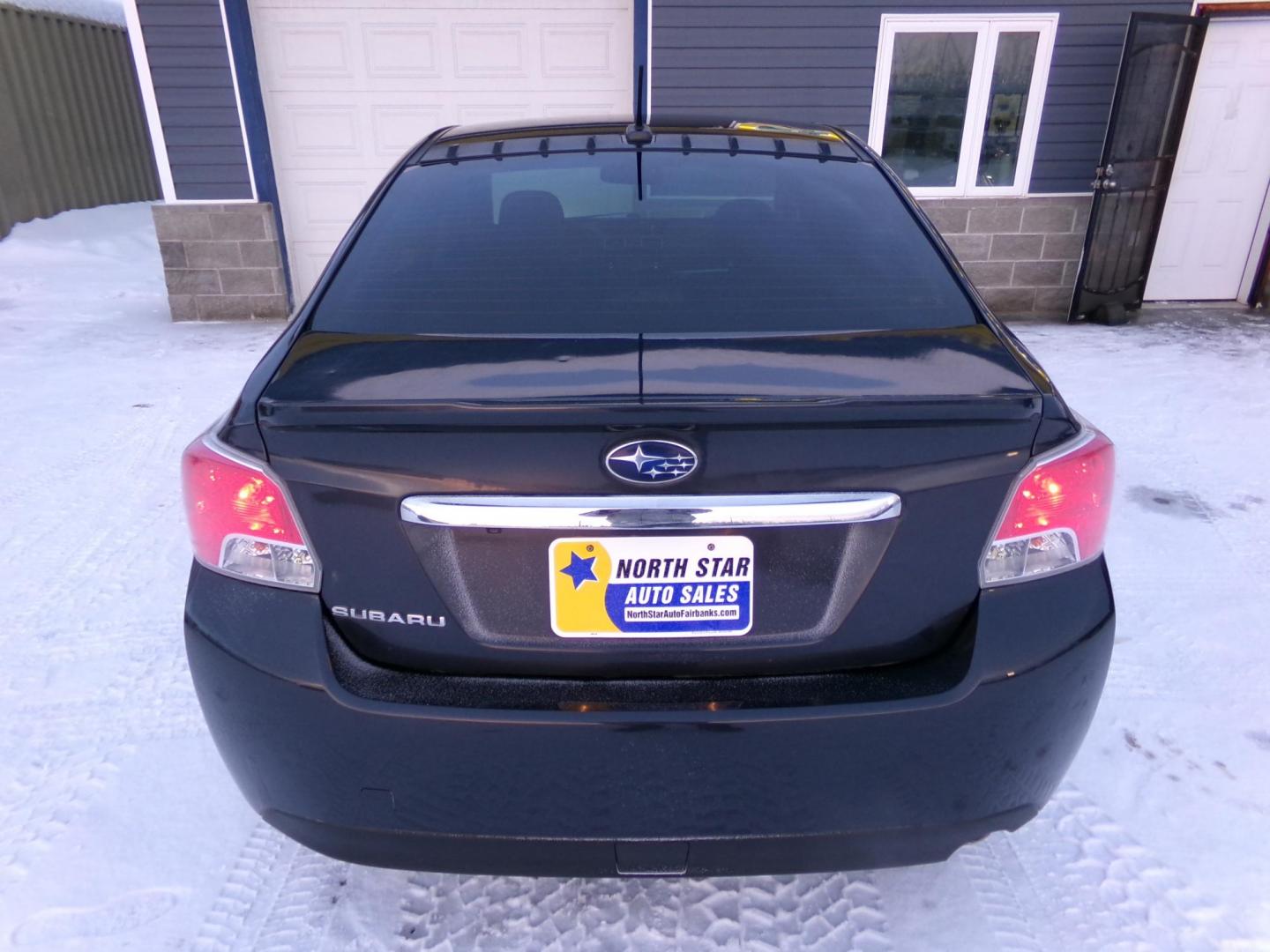 2015 Black Subaru Impreza 2.0i Limited PZEV 4-Door (JF1GJAS63FH) with an 2.0L H4 DOHC 16V engine, Continuously Variable Transmission transmission, located at 2630 Philips Field Rd., Fairbanks, AK, 99709, (907) 458-0593, 64.848068, -147.780609 - Photo#3