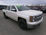2014 White Chevrolet Silverado 1500 1LT Crew Cab 4WD (3GCUKREC8EG) with an 5.3L V8 OHV 16V engine, 6-Speed Automatic transmission, located at 2630 Philips Field Rd., Fairbanks, AK, 99709, (907) 458-0593, 64.848068, -147.780609 - Photo#0