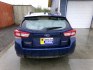 2018 Blue /Tan Subaru Impreza 2.0i Premium CVT 5-Door (4S3GTAD67J3) with an 2.0L H4 DOHC 16V engine, CVT transmission, located at 2630 Philips Field Rd., Fairbanks, AK, 99709, (907) 458-0593, 64.848068, -147.780609- Photo#3