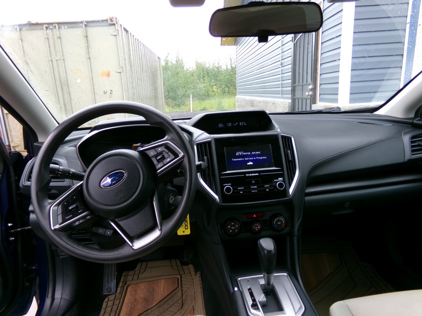 2018 Blue /Tan Subaru Impreza 2.0i Premium CVT 5-Door (4S3GTAD67J3) with an 2.0L H4 DOHC 16V engine, CVT transmission, located at 2630 Philips Field Rd., Fairbanks, AK, 99709, (907) 458-0593, 64.848068, -147.780609- Photo#6