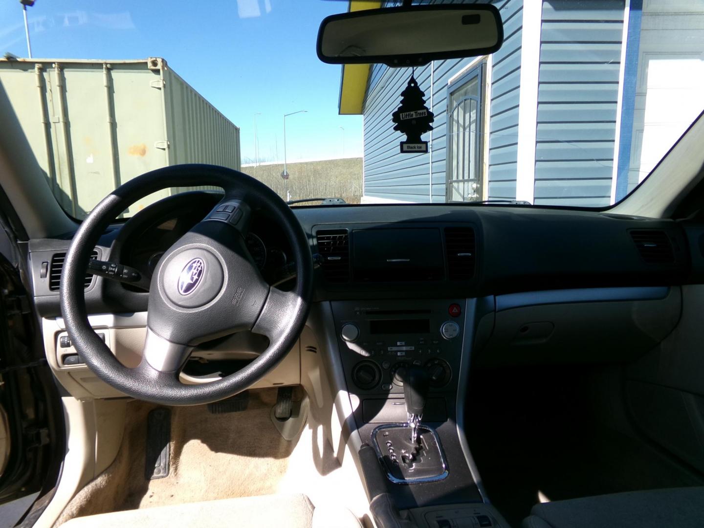 2008 Gold Subaru Outback 2.5i (4S4BP61CX87) with an 2.5L H4 SOHC 16V engine, 5-Speed Manual Overdrive transmission, located at 2630 Philips Field Rd., Fairbanks, AK, 99709, (907) 458-0593, 64.848068, -147.780609 - Photo#6