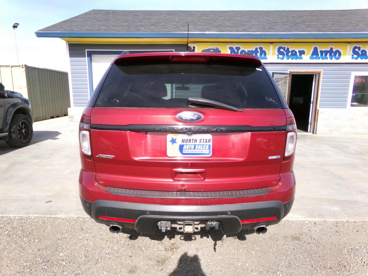 2014 Red Ford Explorer Sport 4WD (1FM5K8GT4EG) with an 3.5L V6 DOHC 24V engine, 6-Speed Automatic transmission, located at 2630 Philips Field Rd., Fairbanks, AK, 99709, (907) 458-0593, 64.848068, -147.780609 - Photo#3