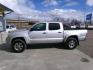2010 Silver Toyota Tacoma PreRunner Double Cab V6 Auto 2WD (3TMJU4GN1AM) with an 4.0L V6 DOHC 24V engine, 5-Speed Automatic transmission, located at 2630 Philips Field Rd., Fairbanks, AK, 99709, (907) 458-0593, 64.848068, -147.780609 - Photo#2