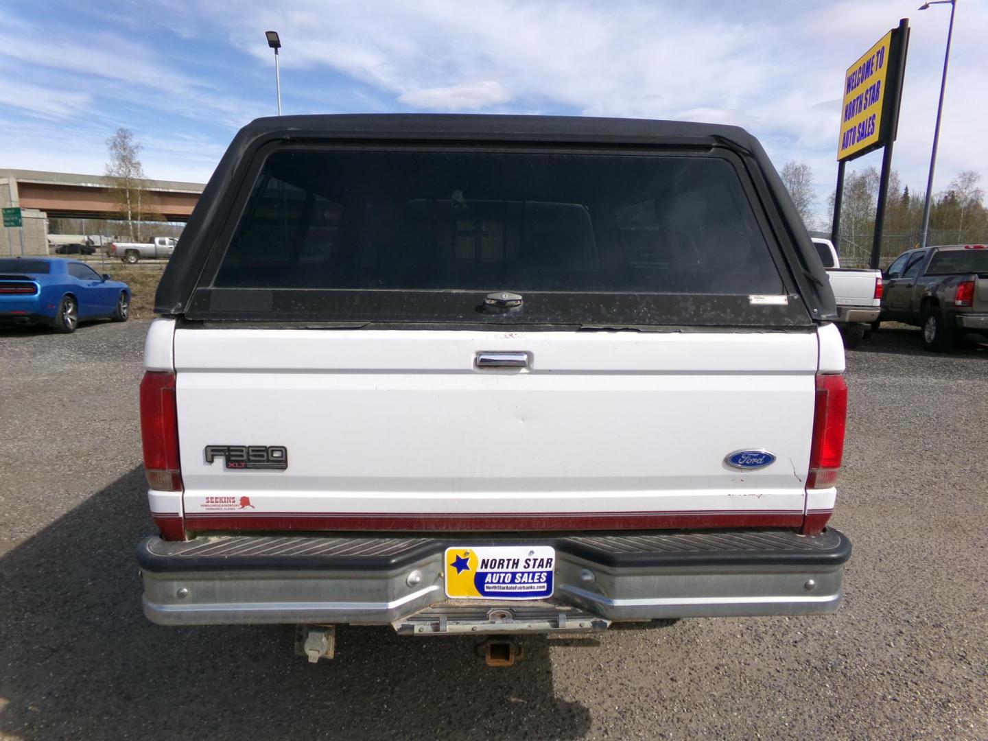 1997 White Ford F-350 XL Crew Cab 4WD (1FTJW36G9VE) with an 7.5L V8 OHV 16V engine, located at 2630 Philips Field Rd., Fairbanks, AK, 99709, (907) 458-0593, 64.848068, -147.780609 - Photo#3