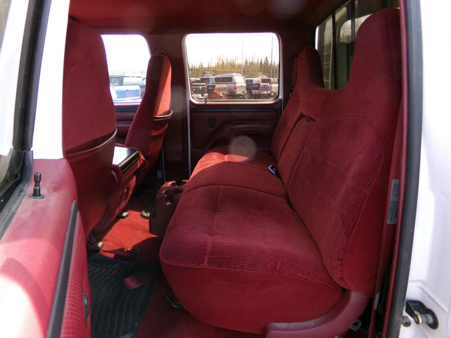 1997 White Ford F-350 XL Crew Cab 4WD (1FTJW36G9VE) with an 7.5L V8 OHV 16V engine, located at 2630 Philips Field Rd., Fairbanks, AK, 99709, (907) 458-0593, 64.848068, -147.780609 - Photo#5