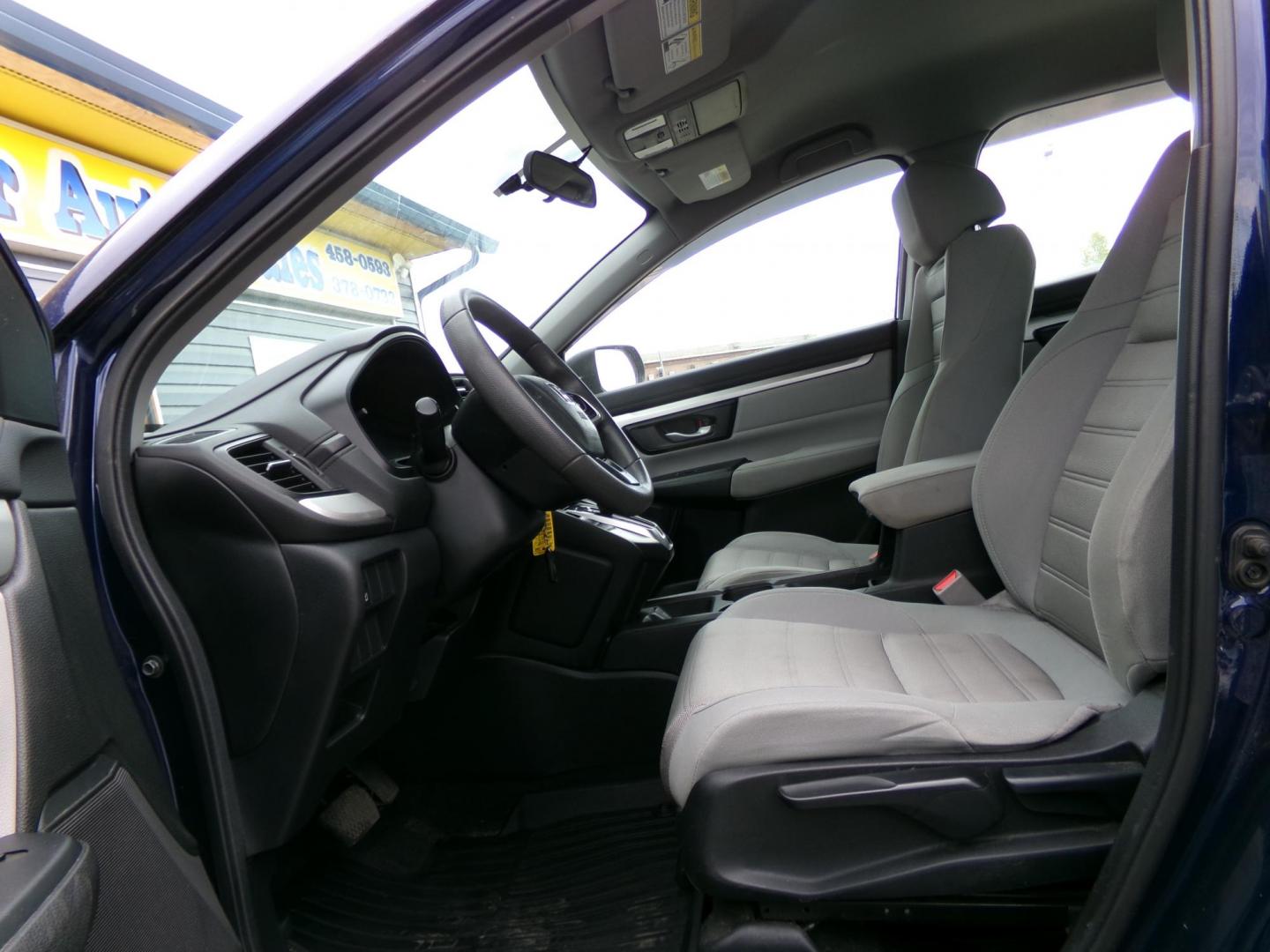 2017 Blue Honda CR-V LX AWD (2HKRW6H37HH) with an 2.4L L4 DOHC 16V engine, CVT transmission, located at 2630 Philips Field Rd., Fairbanks, AK, 99709, (907) 458-0593, 64.848068, -147.780609 - Photo#4