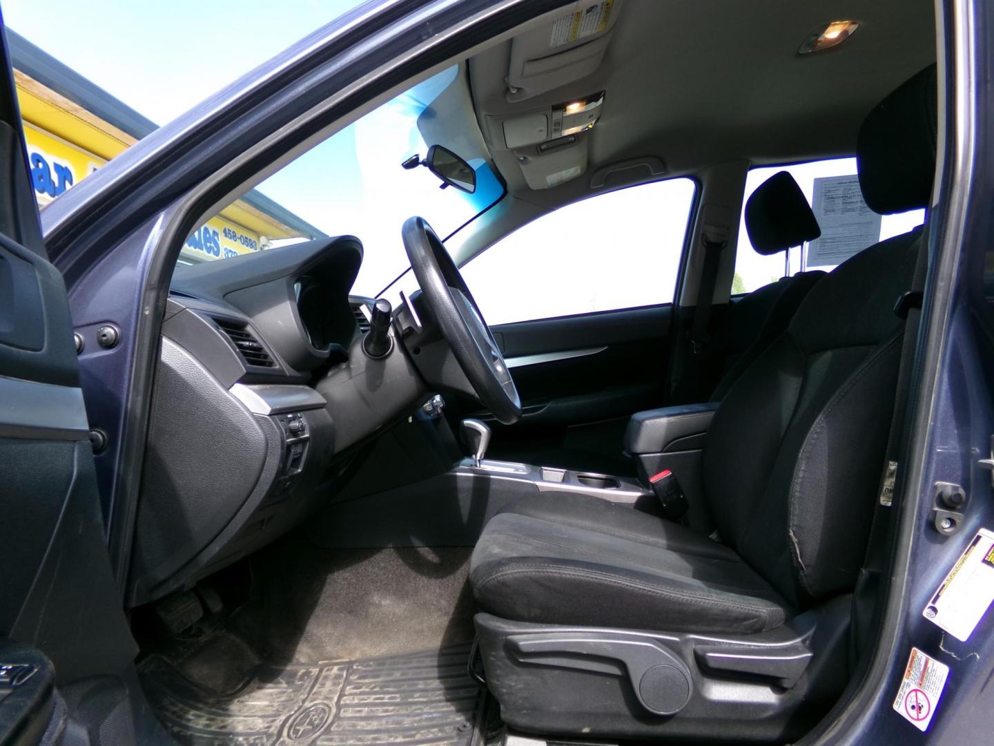 2014 Black Subaru Outback 2.5i (4S4BRBAC8E3) with an 2.5L H4 DOHC 16V engine, located at 2630 Philips Field Rd., Fairbanks, AK, 99709, (907) 458-0593, 64.848068, -147.780609 - Photo#4