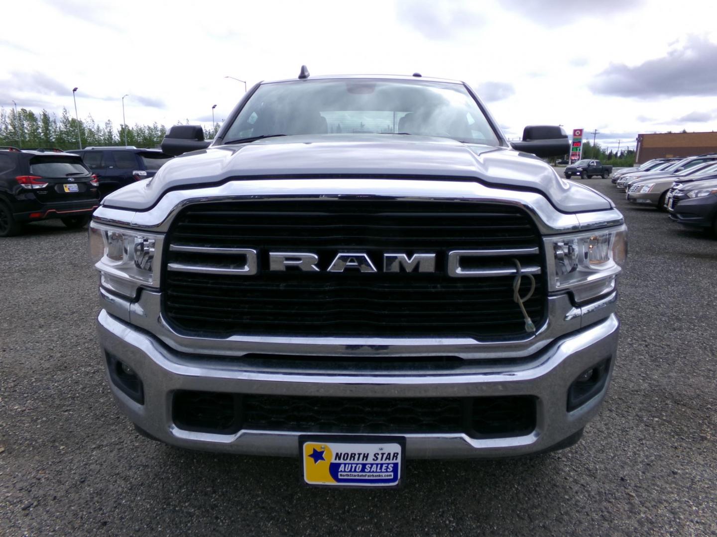 2021 Silver Dodge RAM 2500 Tradesman Crew Cab LWB 4WD (3C6UR5JJ2MG) with an 6.4L V8 engine, 6A transmission, located at 2630 Philips Field Rd., Fairbanks, AK, 99709, (907) 458-0593, 64.848068, -147.780609 - Photo#1