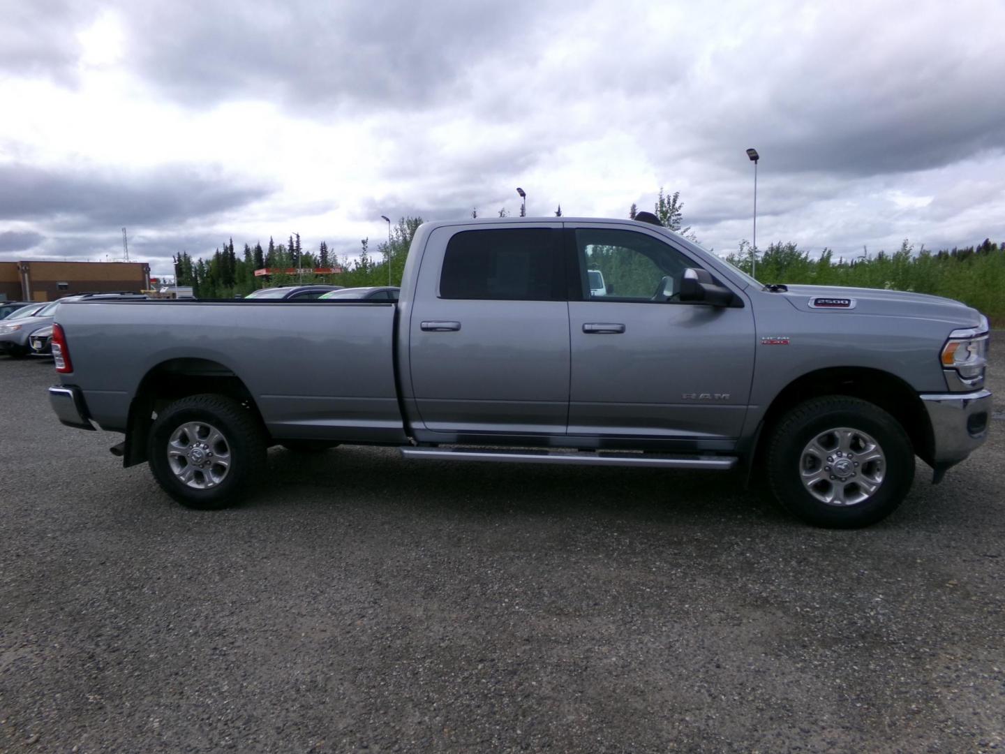 2021 Silver Dodge RAM 2500 Tradesman Crew Cab LWB 4WD (3C6UR5JJ2MG) with an 6.4L V8 engine, 6A transmission, located at 2630 Philips Field Rd., Fairbanks, AK, 99709, (907) 458-0593, 64.848068, -147.780609 - Photo#2