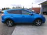 2018 Blue Toyota RAV4 XLE AWD (2T3RFREV1JW) with an 2.5L L4 DOHC 16V engine, 6A transmission, located at 2630 Philips Field Rd., Fairbanks, AK, 99709, (907) 458-0593, 64.848068, -147.780609 - Photo#2