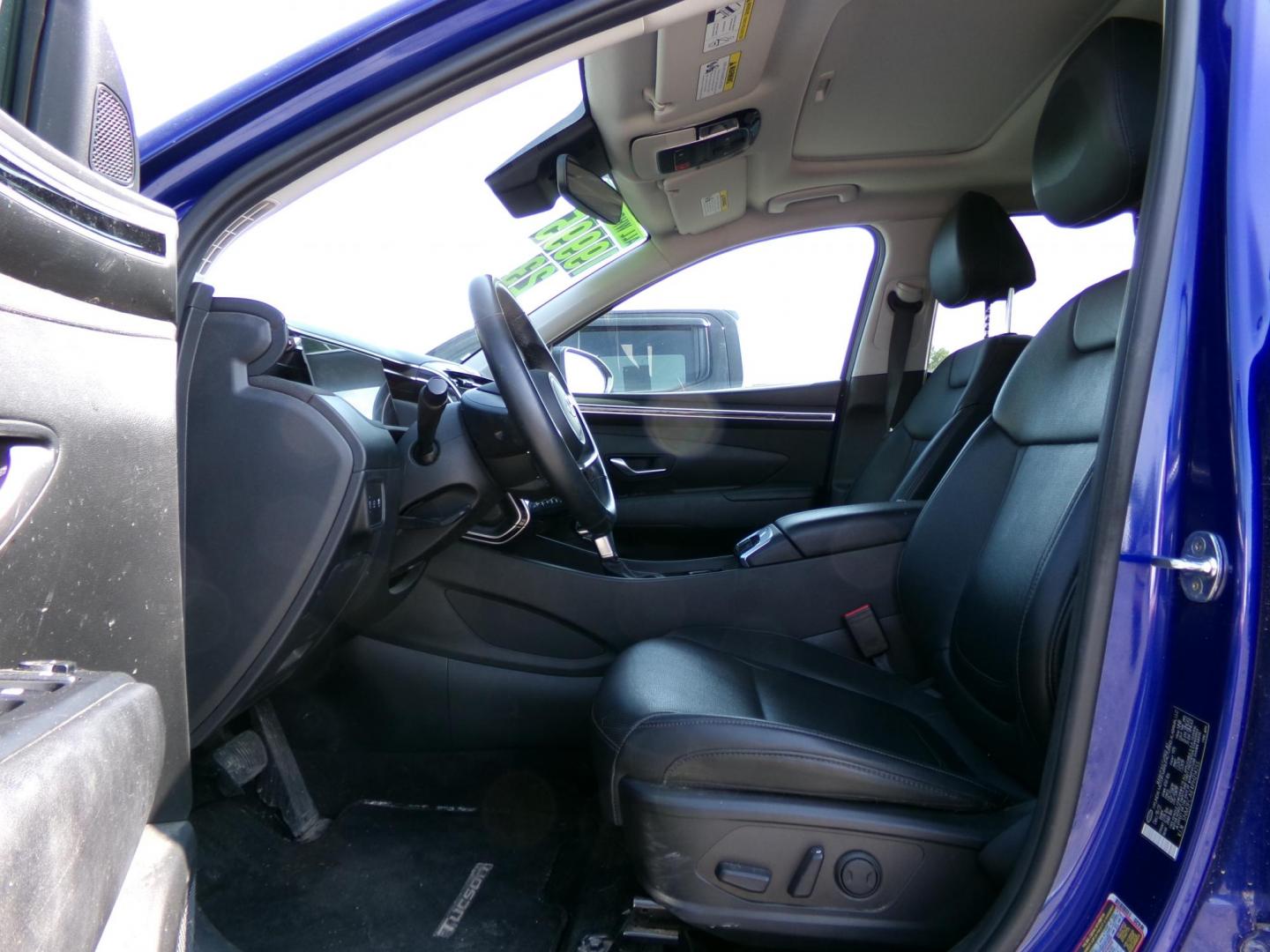 2023 Blue Hyundai Tucson SEL AWD (5NMJFCAE4PH) with an 2.5L L4 DOHC 16V engine, 8A transmission, located at 2630 Philips Field Rd., Fairbanks, AK, 99709, (907) 458-0593, 64.848068, -147.780609 - Photo#4