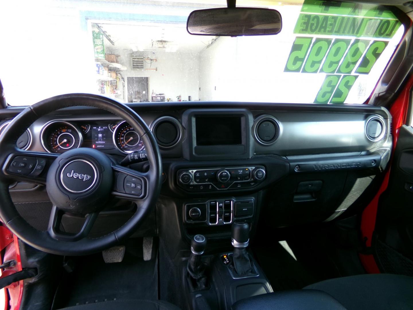 2023 Red Jeep Wrangler Unlimited Sport (1C4HJXDN5PW) with an 2.0L L4 DOHC 16V TURBO engine, 6M transmission, located at 2630 Philips Field Rd., Fairbanks, AK, 99709, (907) 458-0593, 64.848068, -147.780609 - Photo#6