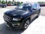 2018 Black Jeep Compass Limited 4WD (3C4NJDCB5JT) with an 2.4L L4 DOHC 16V engine, CVT transmission, located at 2630 Philips Field Rd., Fairbanks, AK, 99709, (907) 458-0593, 64.848068, -147.780609 - Photo#0