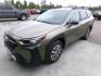 2025 Green and Matte Black Subaru Outback Premium (4S4BTADC1S3) with an 2.5L H4 DOHC 16V engine, CVT transmission, located at 2630 Philips Field Rd., Fairbanks, AK, 99709, (907) 458-0593, 64.848068, -147.780609 - Photo#0