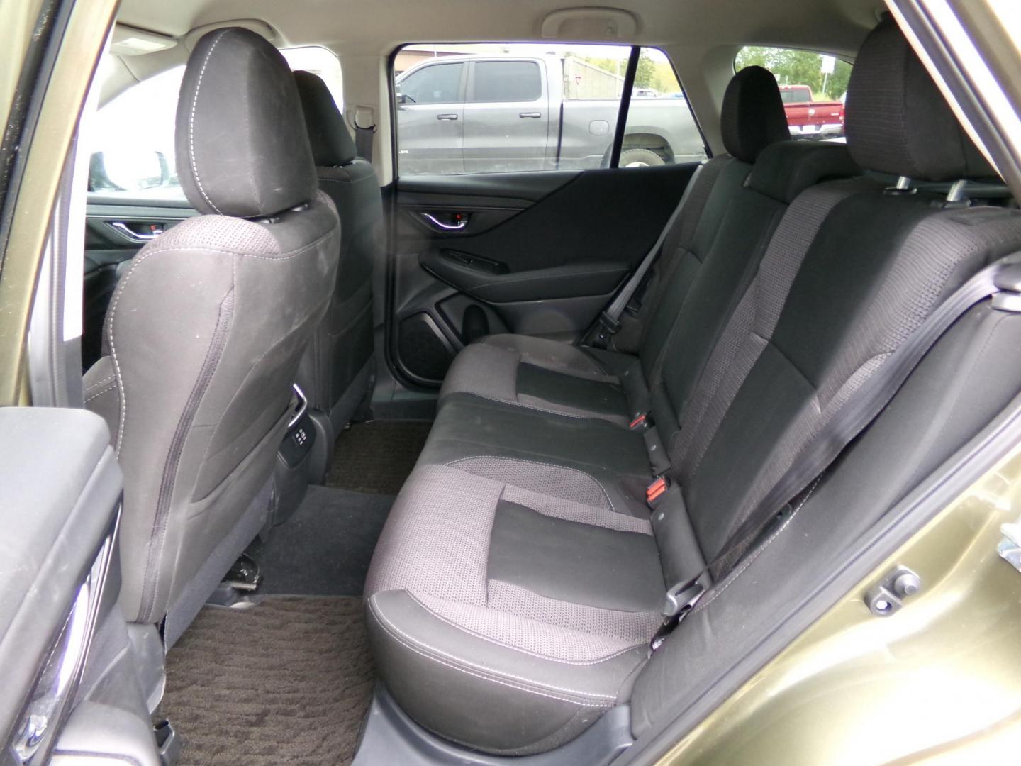 2025 Green and Matte Black Subaru Outback Premium (4S4BTADC1S3) with an 2.5L H4 DOHC 16V engine, CVT transmission, located at 2630 Philips Field Rd., Fairbanks, AK, 99709, (907) 458-0593, 64.848068, -147.780609 - Photo#5