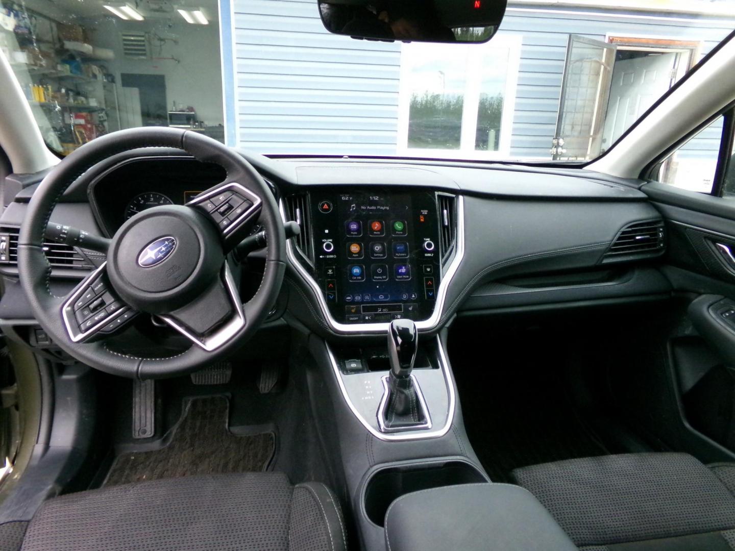 2025 Green and Matte Black Subaru Outback Premium (4S4BTADC1S3) with an 2.5L H4 DOHC 16V engine, CVT transmission, located at 2630 Philips Field Rd., Fairbanks, AK, 99709, (907) 458-0593, 64.848068, -147.780609 - Photo#6