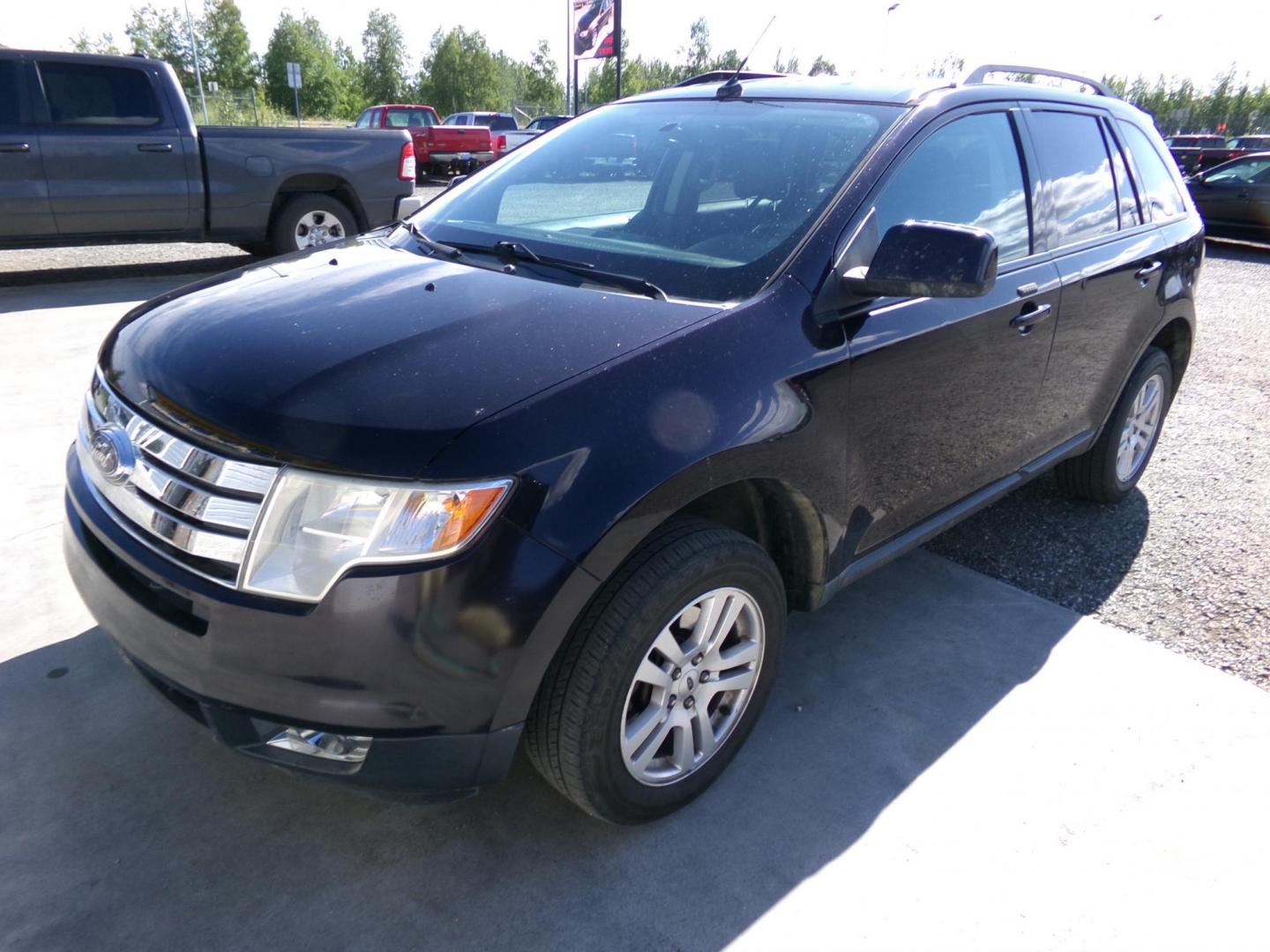 2007 Black Ford Edge SEL AWD (2FMDK48C57B) with an 3.5L V6 DOHC 24V engine, 6-Speed Automatic Overdrive transmission, located at 2630 Philips Field Rd., Fairbanks, AK, 99709, (907) 458-0593, 64.848068, -147.780609 - Photo#0