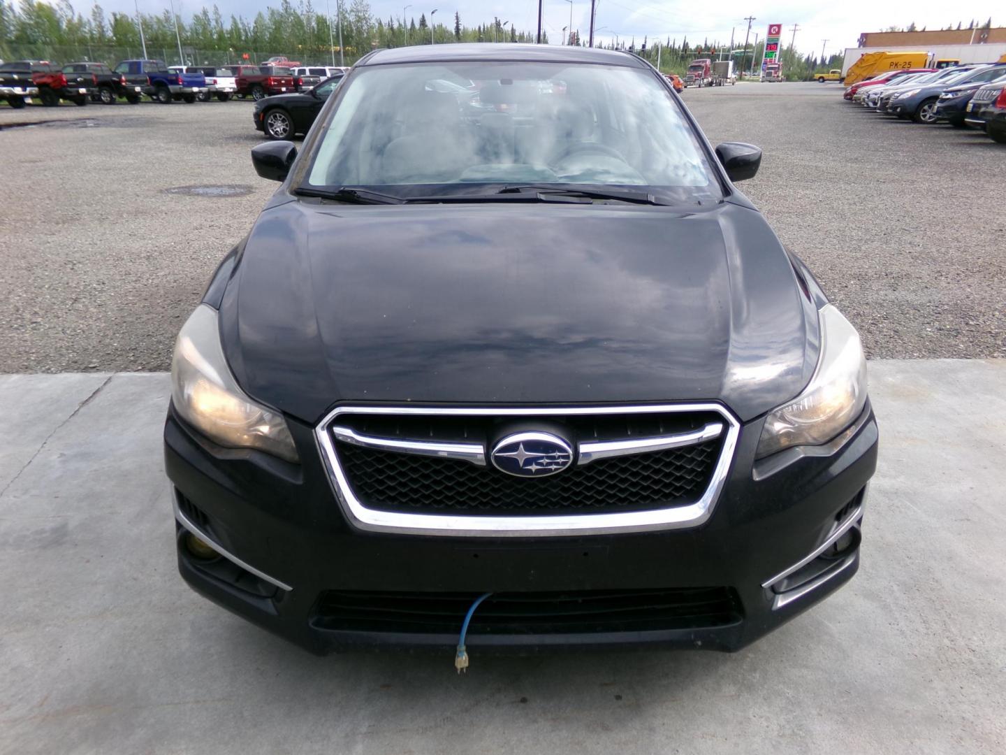 2016 Black /Tan Subaru Impreza 2.0i Premium PZEV 5-Door (JF1GPAB66G8) with an 2.0L H4 DOHC 16V engine, CVT transmission, located at 2630 Philips Field Rd., Fairbanks, AK, 99709, (907) 458-0593, 64.848068, -147.780609 - Photo#3