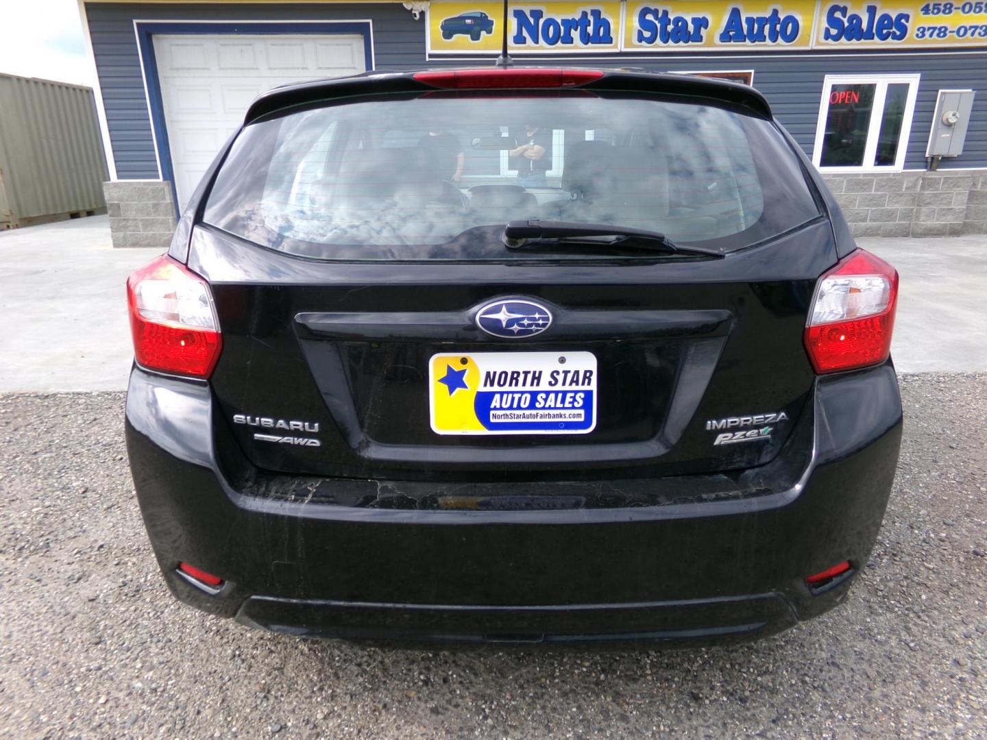 2016 Black /Tan Subaru Impreza 2.0i Premium PZEV 5-Door (JF1GPAB66G8) with an 2.0L H4 DOHC 16V engine, CVT transmission, located at 2630 Philips Field Rd., Fairbanks, AK, 99709, (907) 458-0593, 64.848068, -147.780609 - Photo#5