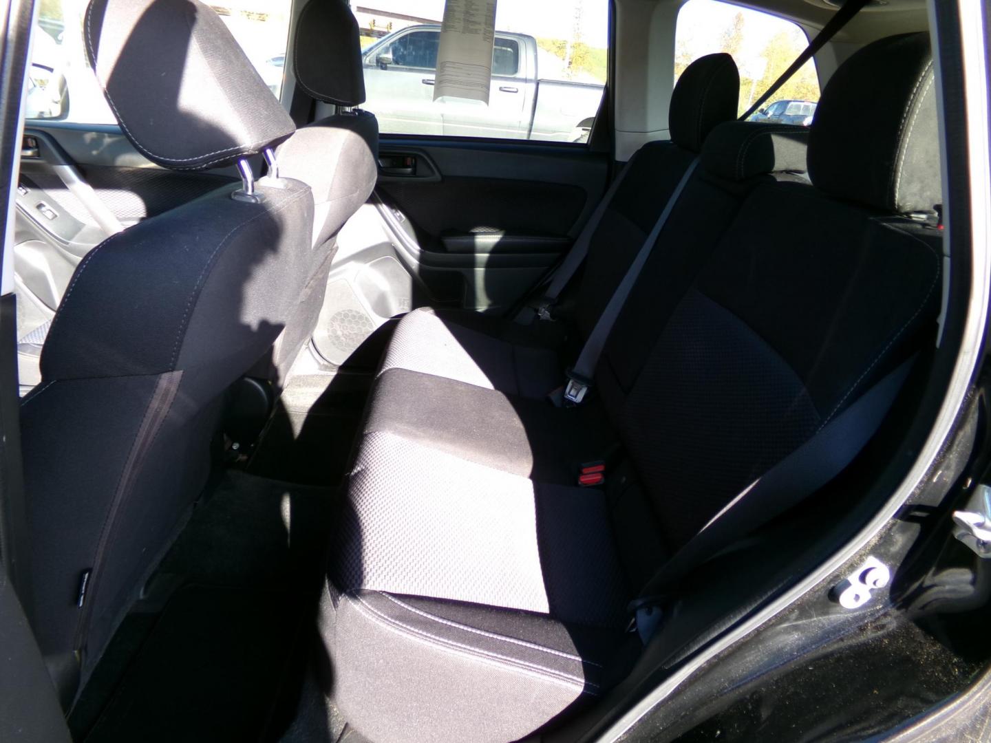 2017 Black Subaru Forester 2.5i Premium PZEV CVT (JF2SJAEC3HH) with an 2.5L H4 SOHC 16V engine, CVT transmission, located at 2630 Philips Field Rd., Fairbanks, AK, 99709, (907) 458-0593, 64.848068, -147.780609 - Photo#5