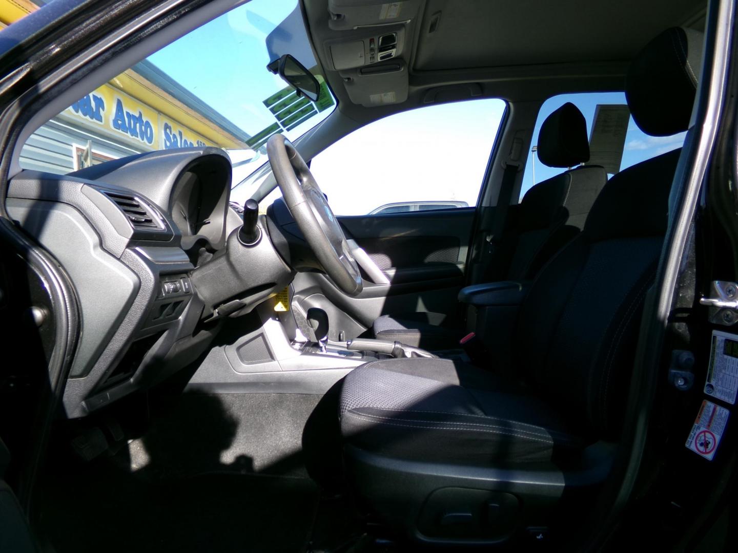 2017 Black Subaru Forester 2.5i Premium PZEV CVT (JF2SJAEC3HH) with an 2.5L H4 SOHC 16V engine, CVT transmission, located at 2630 Philips Field Rd., Fairbanks, AK, 99709, (907) 458-0593, 64.848068, -147.780609 - Photo#4