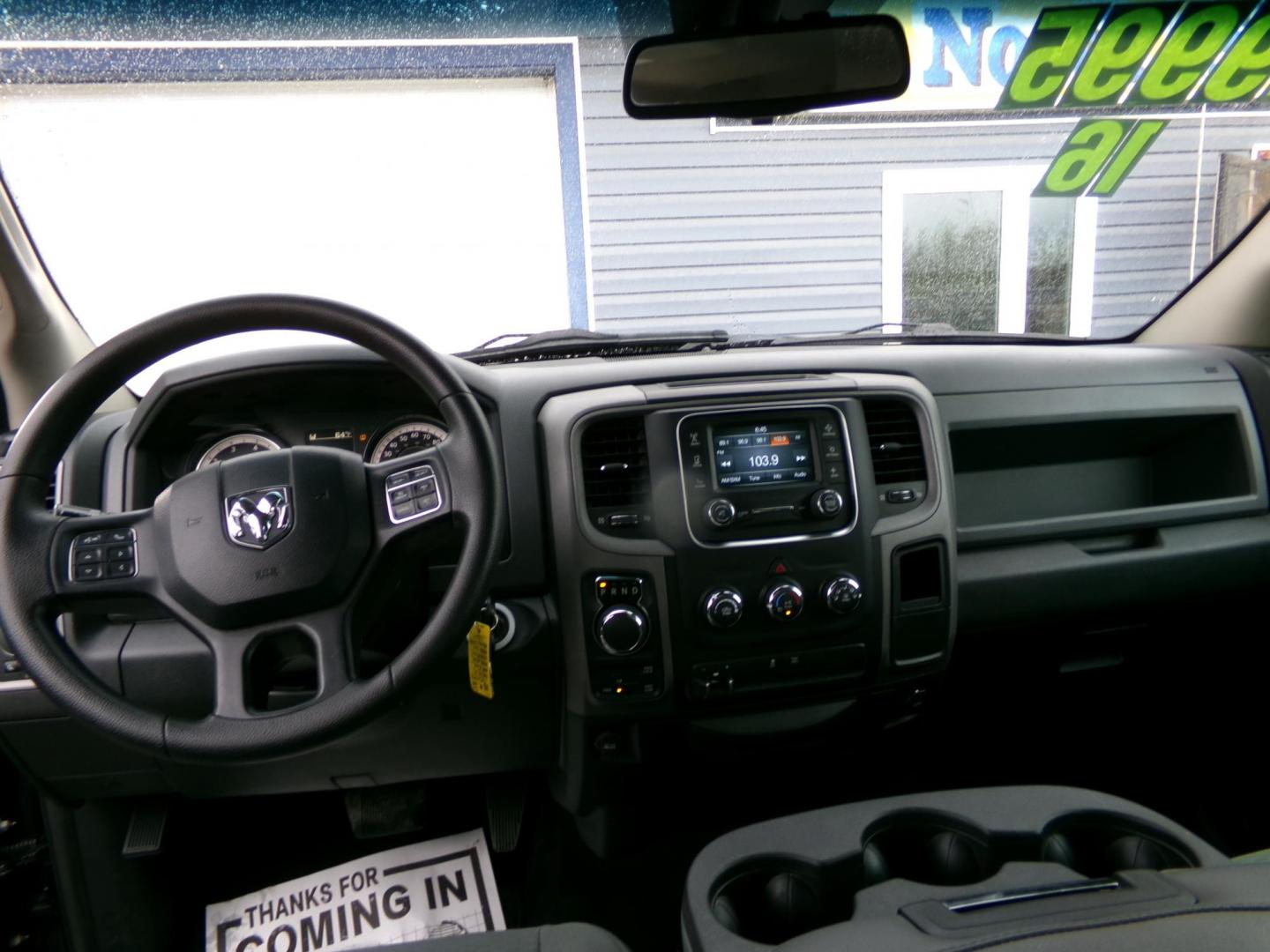 2016 Black Dodge 1500 Tradesman Crew Cab SWB 4WD (3C6RR7KTXGG) with an 5.7L V8 OHV 16V engine, 6A transmission, located at 2630 Philips Field Rd., Fairbanks, AK, 99709, (907) 458-0593, 64.848068, -147.780609 - Photo#6