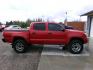 2013 Red /Grey Toyota Tacoma Double Cab V6 4WD (3TMLU4EN0DM) with an 4.0L V6 DOHC 24V engine, 6-Speed Automatic transmission, located at 2630 Philips Field Rd., Fairbanks, AK, 99709, (907) 458-0593, 64.848068, -147.780609 - Photo#2