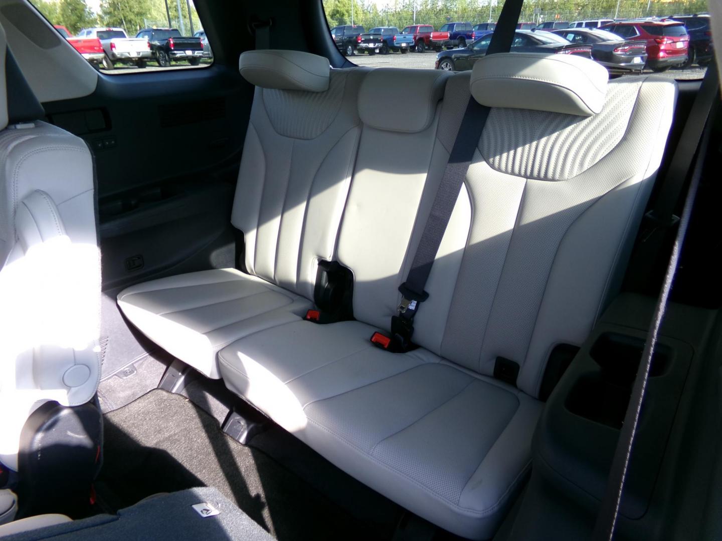 2022 Grey /White Hyundai Palisade Calligraphy AWD (KM8R7DGE0RU) with an 3.8L V6 DOHC 24V engine, 8A transmission, located at 2630 Philips Field Rd., Fairbanks, AK, 99709, (907) 458-0593, 64.848068, -147.780609 - Photo#6